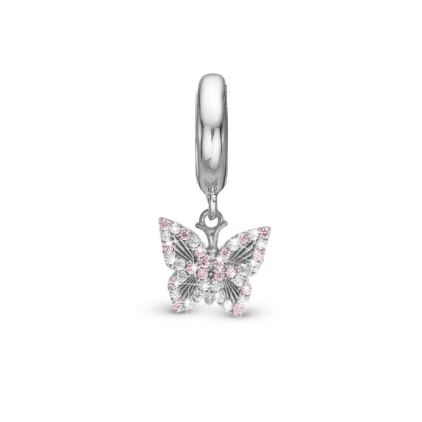 Christina Design London Jewelry & Watches - Sparkling Butterfly charm, 6 mm Sølv sterlingsølv