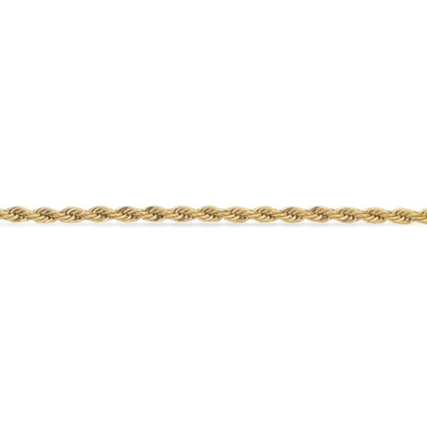 Force Cordel 5 Mm Guld Double Herrearmbånd fra Scrouples