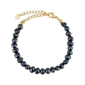 ANNEBRAUNER BLACK Pearl Bracelet