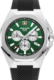 Swiss Alpine Milietary Typhoon Chronograph Green