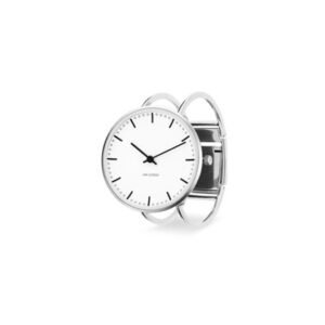 Arne Jacobsen - City Hall Ur Bangle m. stål bangle Ø40**