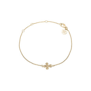 Byaagaard - Sølv forgyldt armbånd med kors - 1601-md-g01
