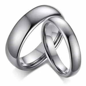 Carbide tungsten forlovelse/vielsesring