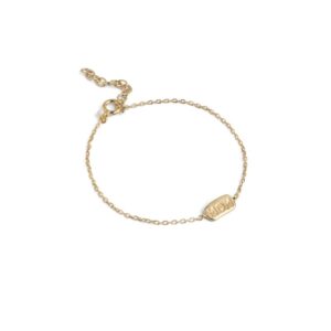 Enamel - MOM Statement armbånd i forgyldt sølv