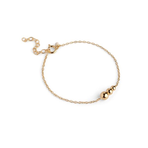 Enamel - Trinity armbånd i forgyldt sølv