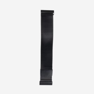 Forerunner 20mm Stål Urrem - Udskiftelig & Hurtig Montering til Herre/Senior, Sort