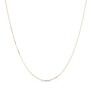 Gold Anchordia Chain 40cm - Size: 60 - Jane Kønig