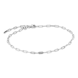 Jane Kønig - Big Atomic Anklet i sølv