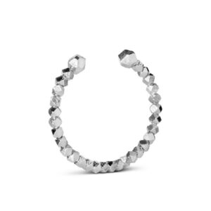 Jane Kønig - Chunky Bead armbånd i sølv**