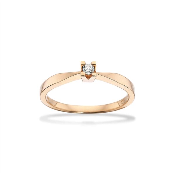 Kleopatra Ring 14 kt. Guld 0,05 ct.