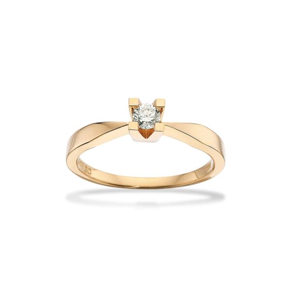 Kleopatra Ring 14 kt. Guld 0,15 ct.