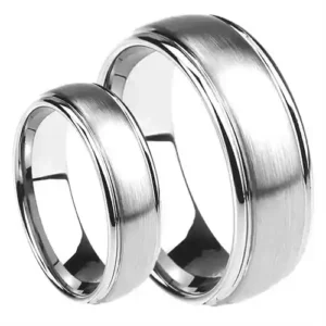 MB forlovelsesring i ædelstål