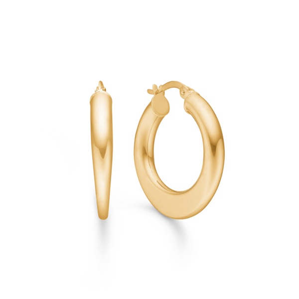 Mads Z - Silvia 8 karat guld creoler - 3310148