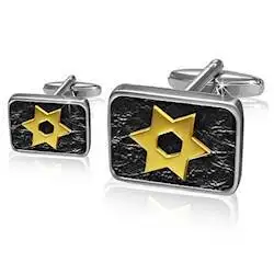 Manchetknapper "Golden stars"