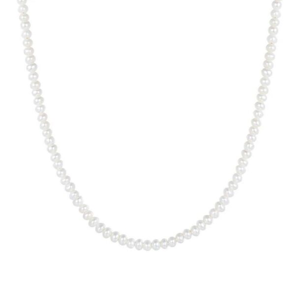 MerlePerle - Maja perlehalskæde i forgyldt sølv