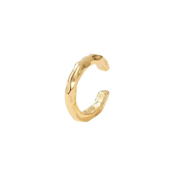 MerlePerle - Smilla Ear cuff i forgyldt sølv