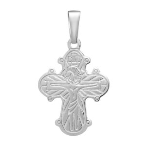 Nordahl - Sølv Dagmarkors med fadervor, 17x24mm - 29250260900