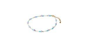 Pernille Corydon Sea Colour Anklet Ankelkæde i Forgyldt Sølv