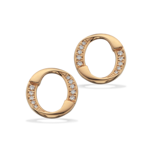 Scrouples - 14karats øreringe med brillanter - 120445