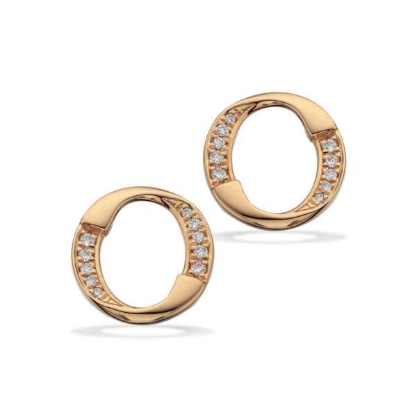 Scrouples - 14karats øreringe med brillanter - 120445