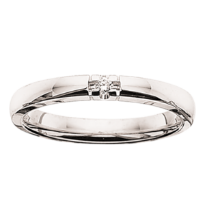 Scrouples Alliance 14 Karat Hvidguld Ring 7156,1
