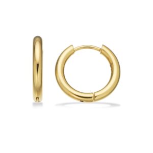 Scrouples Creol Herreøreringe i Guld Double 163351