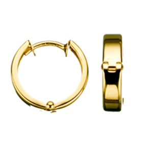 Scrouples Creol Øreringe i 8 Karat Guld 12643