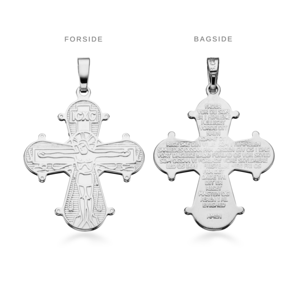 Scrouples - Dagmarkors med fadervor, 25x22mm - 25522