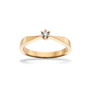 Scrouples - Victoria ring i 14kt. guld m. 0,05ct. TW/SI