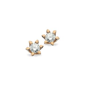 Scrouples - Victoriaørestikker i 14kt. guld m. 0,33ct. TW/SI