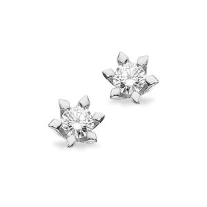 Scrouples - Victoriaørestikker i 14kt. hvidguld m. 0,50ct. TW/SI
