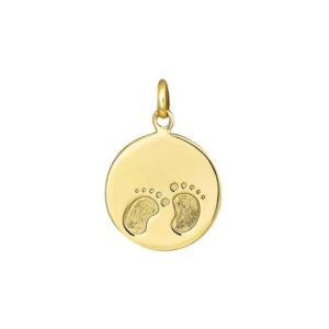 Siersbøl - 8kt. guld vedhæng med fødder