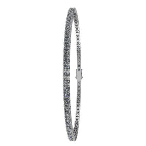 Tennis 14 Karat Hvidguld Armbånd fra Henrik Ørsnes Design med Diamanter 2,03 Carat TW/SI