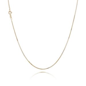 Venezia 8 kt. guld halskæde - 36 cm-1,0mm