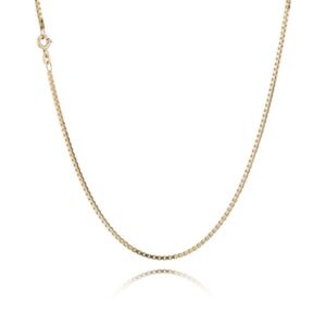 Venezia 8 kt. guld halskæde - 40 cm - 1,5mm