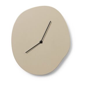 ferm LIVING Melt vægur 28x33 cm Cashmere