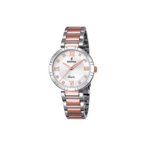 Festina - Mademoiselle Dameur i bi-color rosa gulddouble