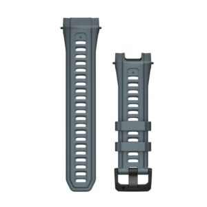 Garmin Instinct 3 26 Silikone Rem One Size Blå Unisex - Tilbehør til Ur/Armbånd