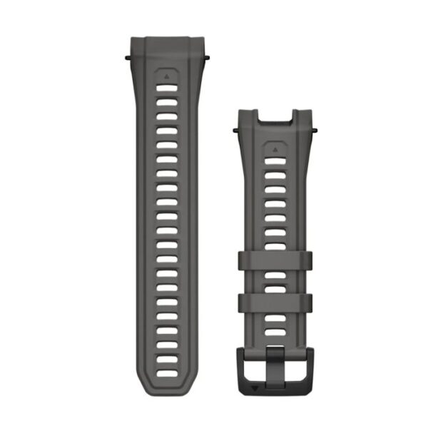 Garmin Instinct 3 Silikone Rem Str. One Size Grå Unisex - Tilbehør til Ur