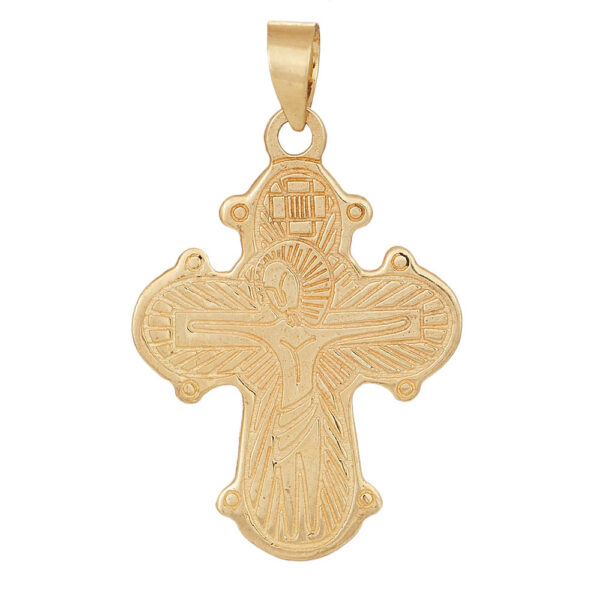 Nordahl - 8 karat guld Dagmarkors, 20x17mm - 29170100300