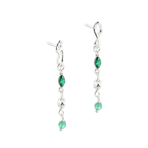 GREEN GARDEN EARSTUD | SILVER