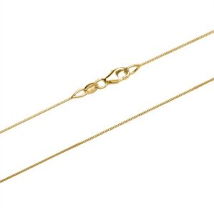 Panser halskæde i 9 kt. Guld - 0,6 mm fra 36 cm