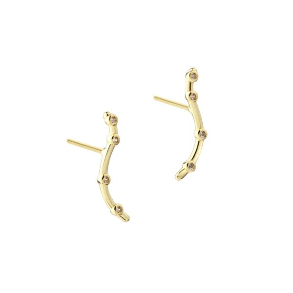 WAVY STUD | GOLDEN
