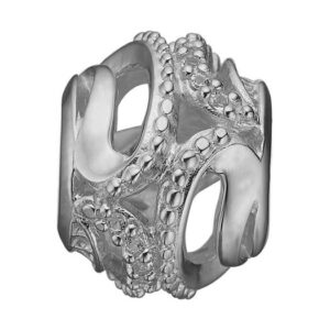 Christina Collect - MAGIC NATURE sølv charm til læderarmbånd**