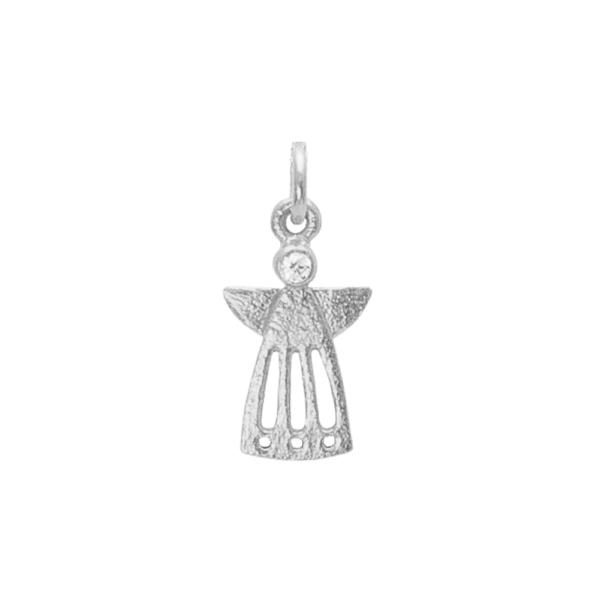 Heiring - Skytsengel i rhodineret sølv - 51-5-71RH