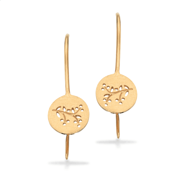 Scrouples Øreringe - Prima Vera øreringe i 14 karat guld - 118355