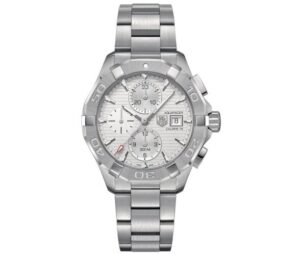 TAG Heuer Aquaracer Chronograph Automatic Calibre 16 Steel Herreur