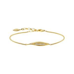 Thomas Sabo Charm Blad guld Armbånd
