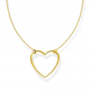 Thomas Sabo Heart Guld halskæde 45cm