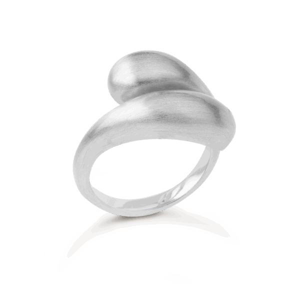 byBiehl - Ocean flow duo ring i sølv - 5-4206-r